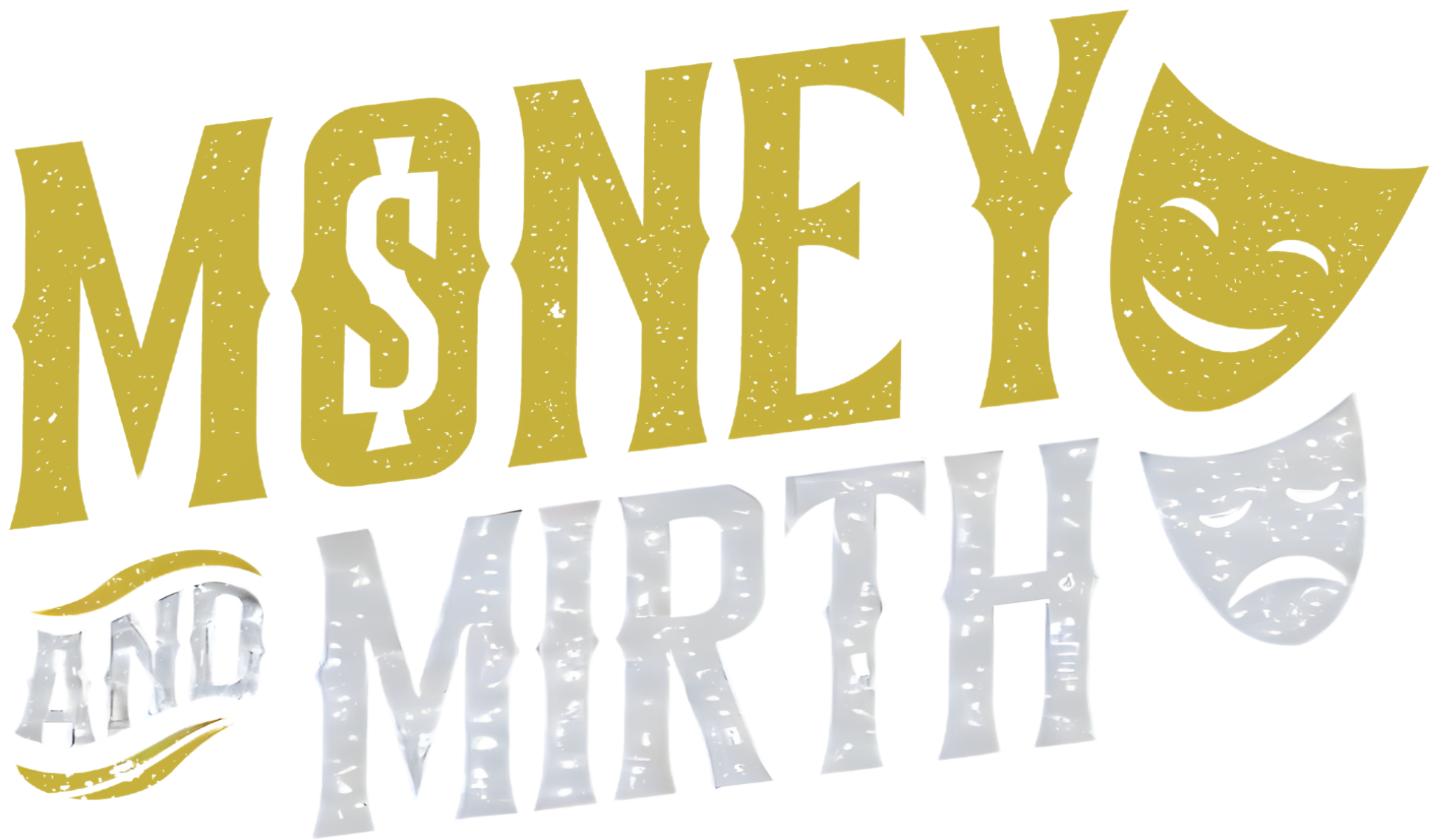 money and mirth logo - white